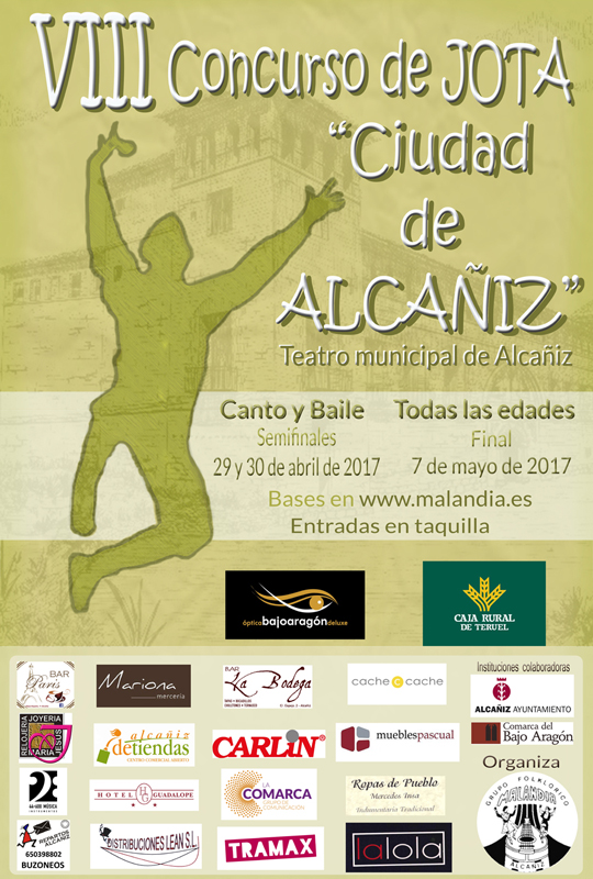cartel concurso Ciudad de Alcañiz red